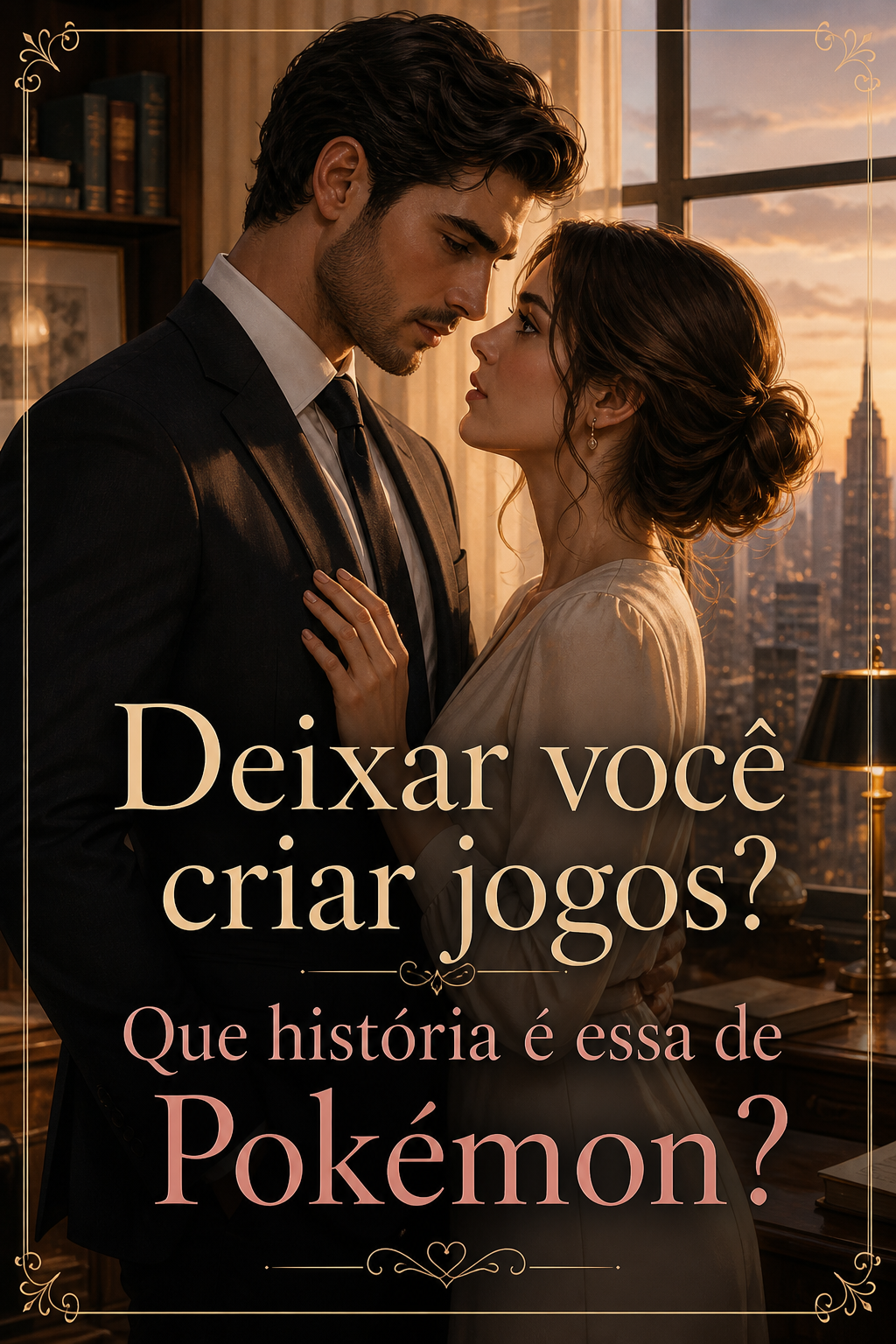 Deixar você criar jogos? Que história é essa de Pokémon?