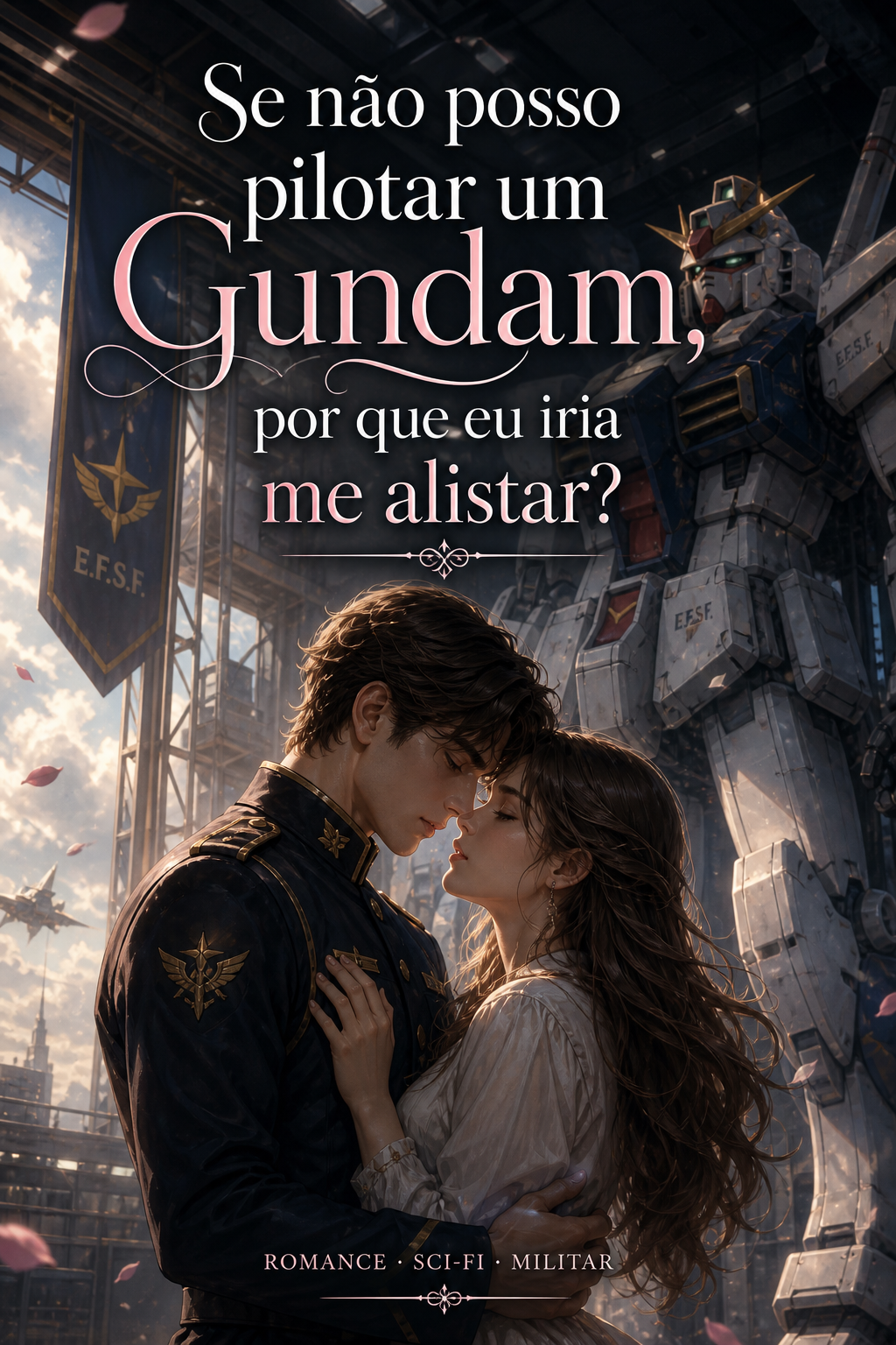 Se não posso pilotar um Gundam, por que eu iria me alistar?