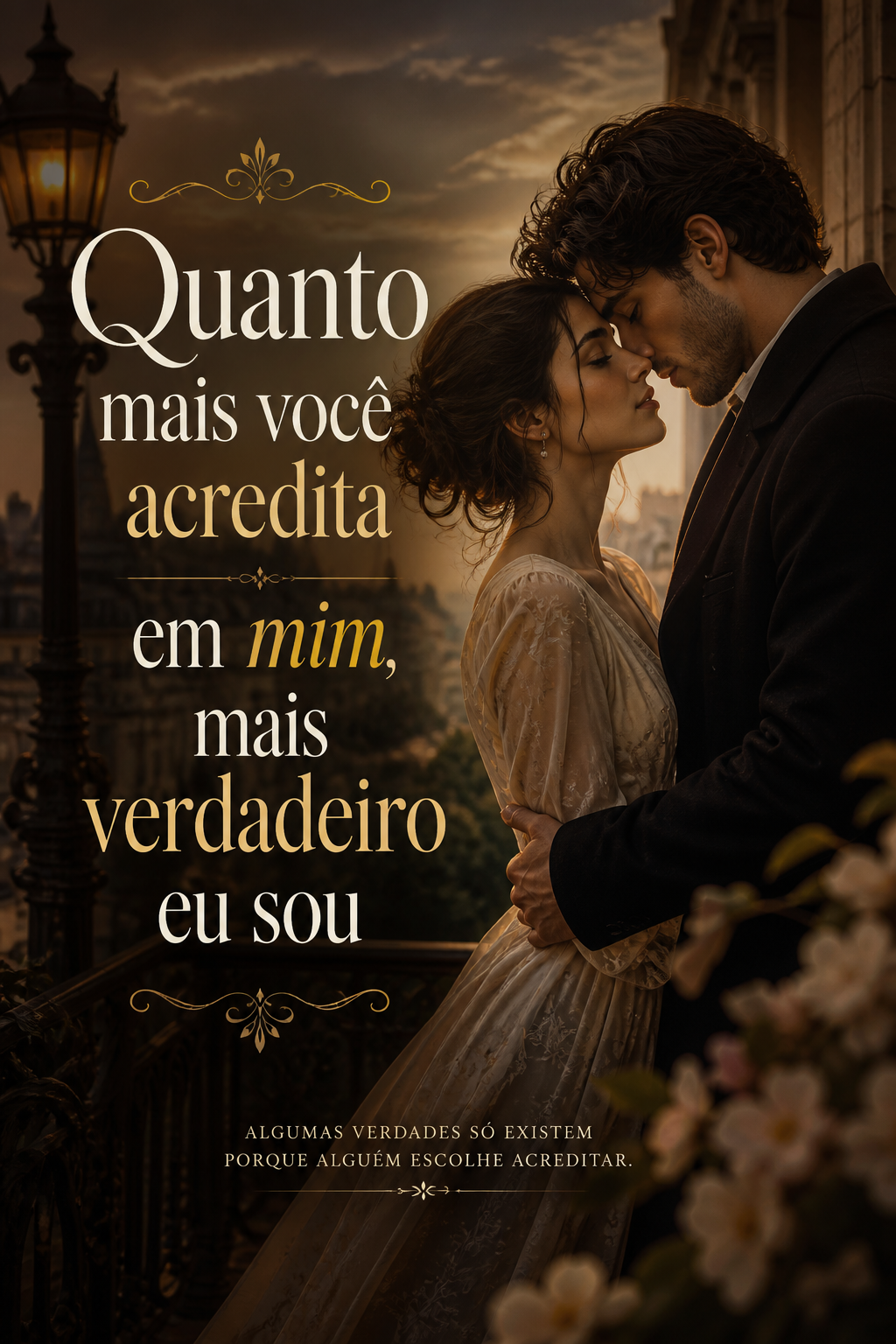 Quanto mais você acredita em mim, mais verdadeiro eu sou